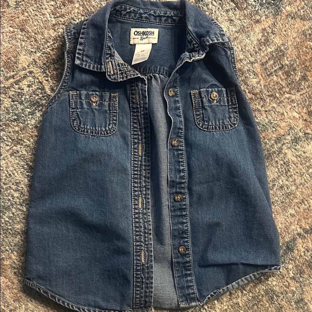 OshKosh B'gosh Classic Blue Kids Vest